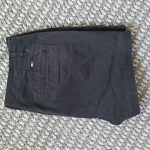Y2k Tommy‎ Hilfiger Size 10 Women's Black Shorts y2k Vtg